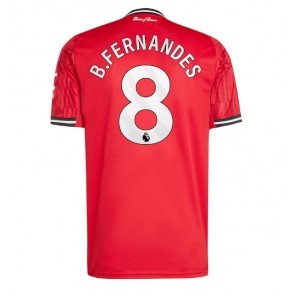 Billiga Manchester United Bruno Fernandes #8 Hemmatröja 2025-26 Kortärmad